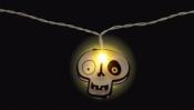 Guirlanda calaveras con luz